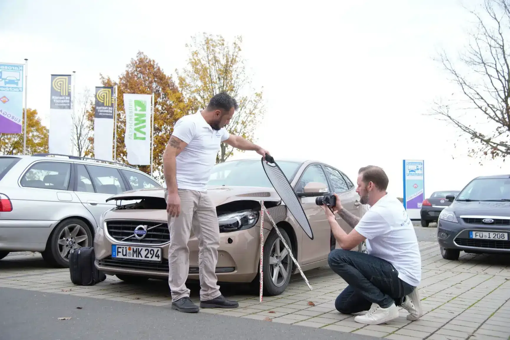 Fahrzeugbewertung vor Ort durch das Sachverständigenbüro Marek & Kim